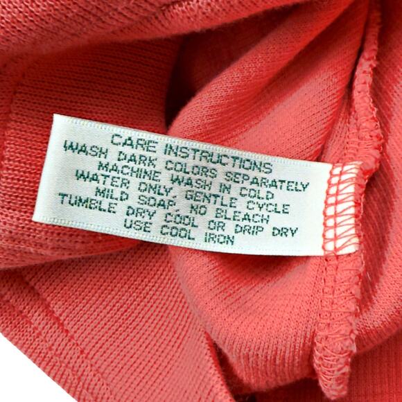 Master's Collection Women's SM Full Zip Jacket Pima Cotton Coral Golf Augusta - Picture 5 of 7